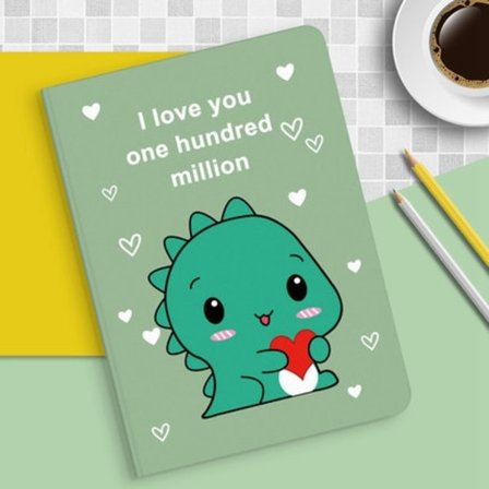 Stilrent fodral för iPad Air 1/Air 2 söt liten dinosaurie tum mini söt tecknad