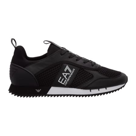 Emporio Armani EA7 Schoenen trainers sneakers , Zwart , Heren , Maat: 44 EU