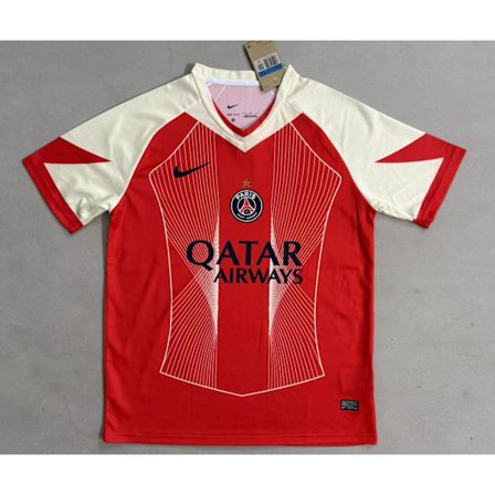 25-26 Paris FC Special Edition Rød Uniform Fodbold T-shirt S-2XL