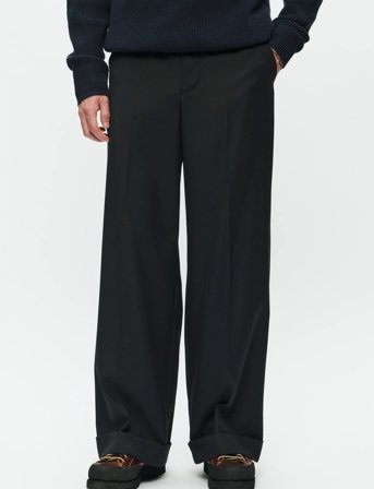 WOOD WOOD Wwluca Trousers 25185 - Black - XL