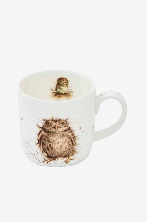 Royal Worcester - Mugg Wrendale Designs What a Hoot 31 cl - Flerfärgad - Koppar & muggar - Från Homeroom