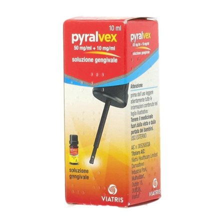 Pyralvex Flacone 10ml 0,5%+0,1%
