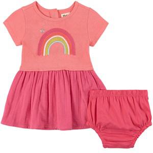 Hatley Pink Rainbow Butterfly Dress 2 Years - Dresses - 2 years - Pink