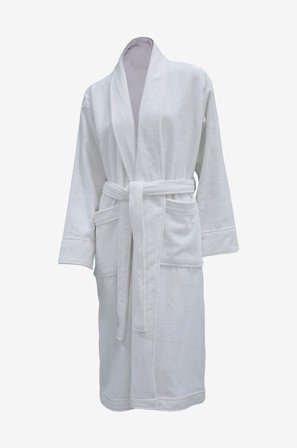 Halvor Bakke - Badekåpe Clifton - Hvit - Badekåper - S/M - Fra Homeroom