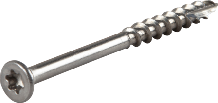 ESSVE 644255 Trallskruv 4,2 mm Ø, A4, TX20 55 mm, 1000-pack, Infästning