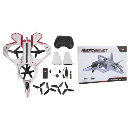 2,4 GHz RC-flygplan EPP-skum Silver 50 m kontrolldistans höghastighets kärnlös motor RC-plan glidflygplan leksak för över 14