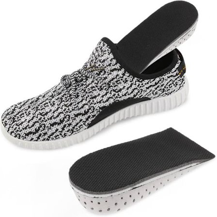 Pohjalliset korkeudenlisäys muistivaahdossa näkymättömät pohjalliset puolipehmusteet