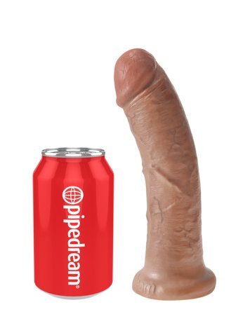 King Cock Tan 20.5 cm - Sexleker Vuxen: Vibrator, dildo & massajestaver