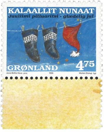 Grønland - Julefrimærke 1998 - AFA 335a - Postfrisk