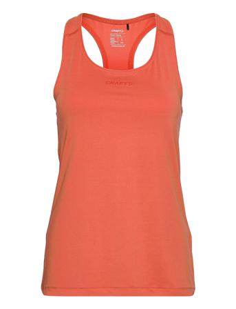 Adv Essence Singlet W T-shirts & Tops Sleeveless Orange Craft