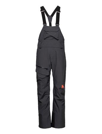 W Powderqueen Bib Pant Sport Pants Grå Helly Hansen