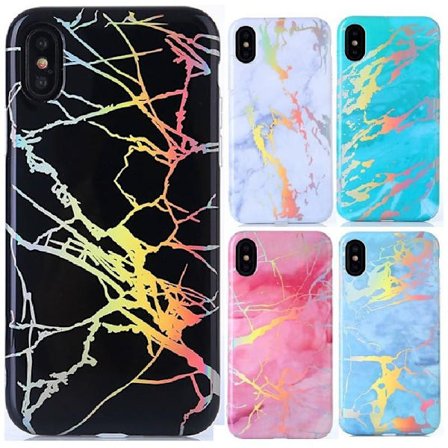 iPhone XS Max stødabsorberende marmoretui Lazr