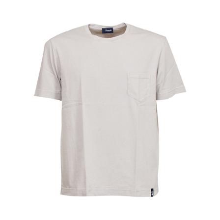 Drumohr, TS Base Jersey Beige, Heren, Maat:L