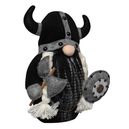 Viking Kriger Nisse Dukke, Plys Jule Nisser Ornamenter Sæt Håndlavet Plys Dukke Nisse Skandinavisk Svensk Tomte, B