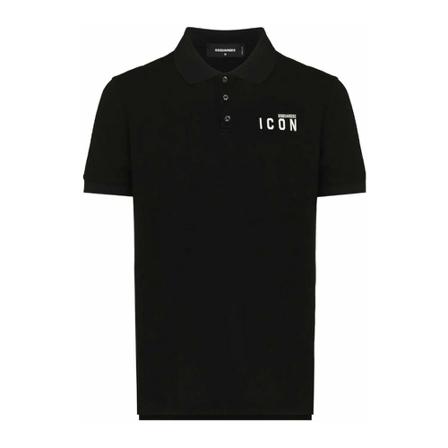 Dsquared2 Polo Shirts Sort, Herre