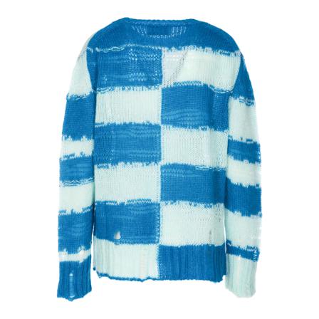 Essentiel Antwerp, Round-neck Knitwear Blauw, Dames, Maat:S
