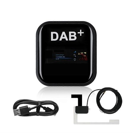 DAB+ Antenne til Android Bilradio med USB Adapter GPS Stereo DAB Modtager Afspiller til Europa Univer