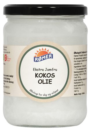 3 for 2 - Rømer Kokosolie ekstra jomfru koldpresset Ø 500 ml, Helse & Madvarer, Olier & Eddike, Kokosolie