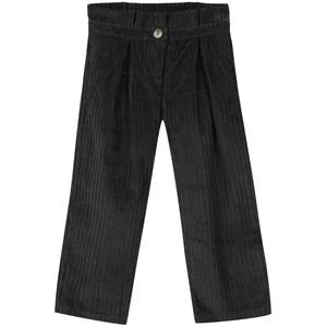 Tartine et Chocolat Black Corduroy Trousers 5 Years - Bottoms - 5 years - Black