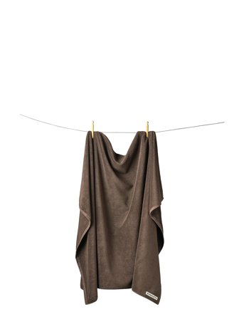 Bongusta Naram Bath Sheet - Brown - 100X 150CM
