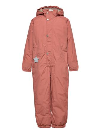 Wanni Snowsuit Outerwear Coveralls Snow/ski Coveralls & Sets Lyserød Mini A Ture