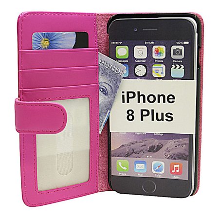 Skimblocker Plånboksfodral iPhone 8 Plus