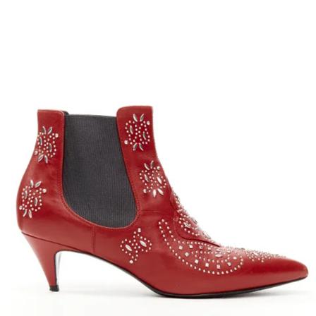Saint Laurent Vintage - Vintage Skor - Röd - Dam - Storlek: M, Dam, Storlek: M
