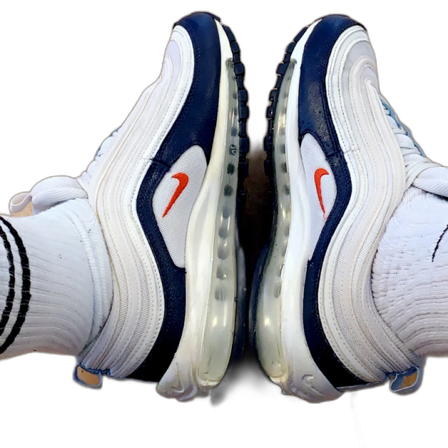 Philiplein skor använda men i vårdat skick, Nikeskor aldrig använda costum made