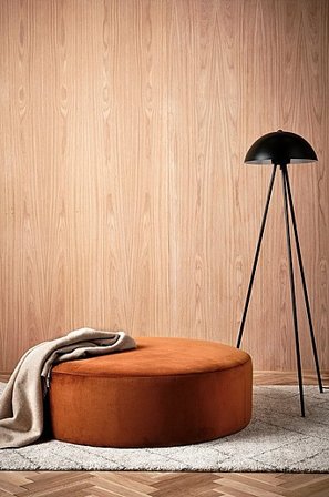 Jotex - Pouf Ø 110 Cm Toffeebraun - SHANGHAI - Kaufe Poufs bei Jotex