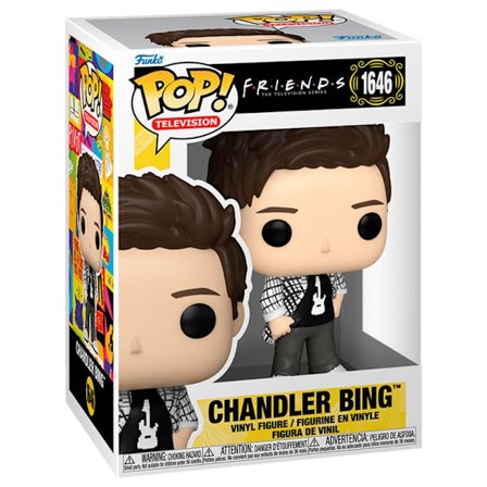 Vänner Chandler Bing Popfigur, samlarbar vinylleksak