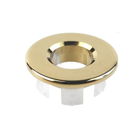 Vintage stil vask overløbsdæksel udskiftning bassin hulkapsel