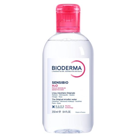 Bioderma Sensibio H2O 250 ml, Skincare, Renseprodukter, Micellar Water