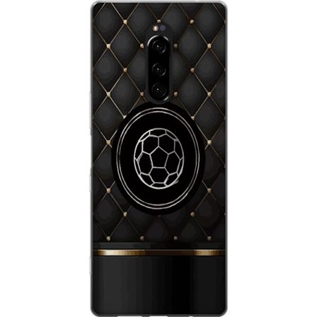 Yhteensopiva Puhelinkuori Sony Xperia 1 Geometrinen pallosymboli ympyrässä