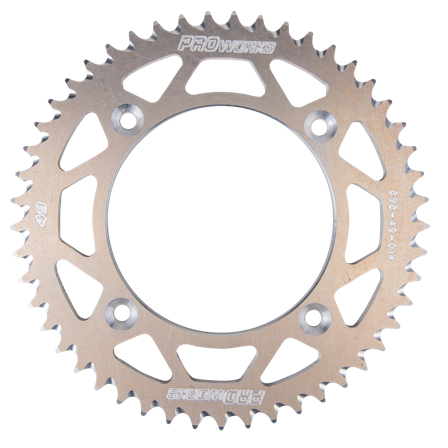 Proworks Aluminum Rear Sprocket Silver - KTM 85 SX 2003-2026