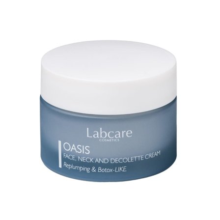 LABCARE Viso oasis face neck and decollete cream replumping & botox like 50ml - Tratt. 24 ore antirughe