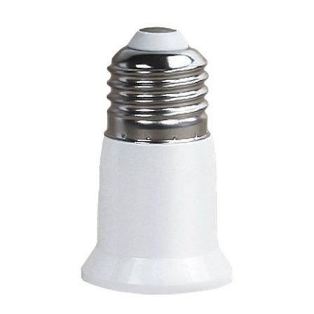 E27 til E27 Lysfatningsforlænger til Medium Pære Forlænger Fatning 65mm 95mm 120mm Overraskelsesgave