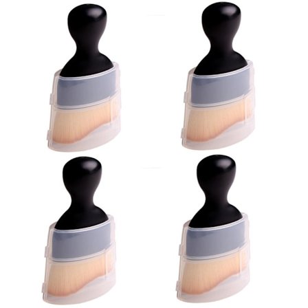 Pehmeä harja auton sisäpuhdistukseen 4 kpl