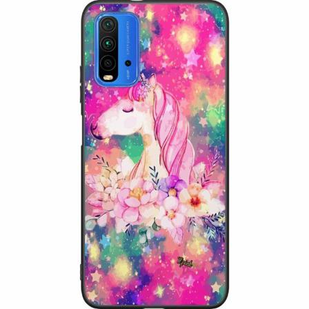 Xiaomi Redmi 9t Svart Skal Unicorn Enhörning
