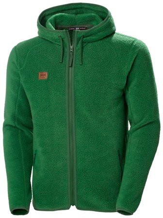 Helly Hansen Workwear Heritage 72183_460 Pälsfiberjacka med huva, grön XL, Arbetskläder