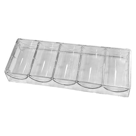 Chip Rack Poker Chip Rack Poker Chip Bakke Akryl Poker Chip Bakke, Transparent