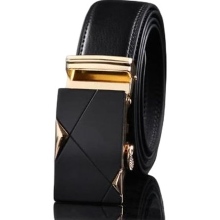 Vyö Miehet Huippulaatua Ylellinen Business Miesten Vyö, Automaattisolkinen Vyö (120cm)