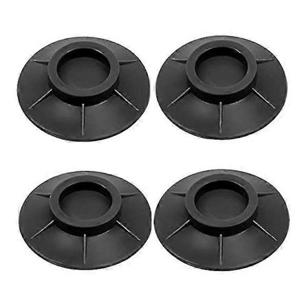 4 stk. Gummi på glide vibrasjonsdemper runde føtter sugekoppbase for vaskemaskin