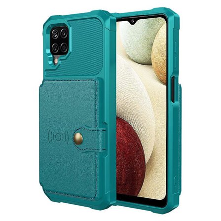 Stilsäkert Smidigt Skal med Kortfack - Samsung Galaxy A12