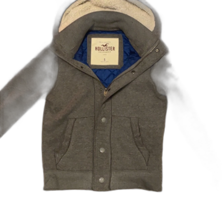 Grå hoodiejacka från Hollister S