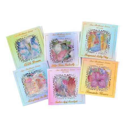 120 kpl tarroja Holografiset tarrat Läpinäkyvät tarrat