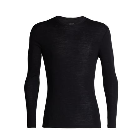 Icebreaker Men's 175 Everyday Longsleeve Crewe Men base layer tops Black XXL