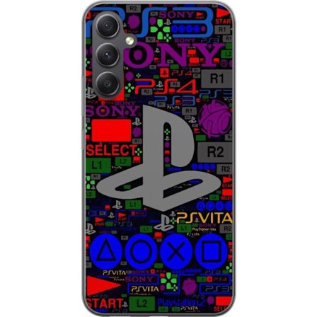 Yhteensopiva Puhelinkuori Samsung Samsung Galaxy A25 Playstation