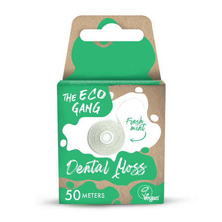 The Eco Gang Dental Floss Mint, 50 m
