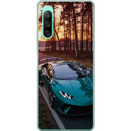 Kompatibelt Mobilskal till Sony Sony Xperia 10 IV Sportbil Lamborghini Racing Supercar