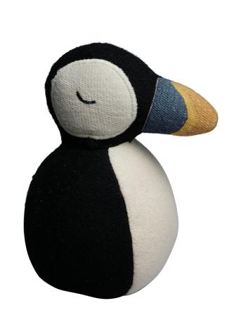 Tumbler Puffin Toys Soft Toys Stuffed Animals Multi/mønstret Fabelab*Betinget Tilbud